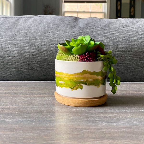 Custom 2" Succulent Planter - Inked in Style