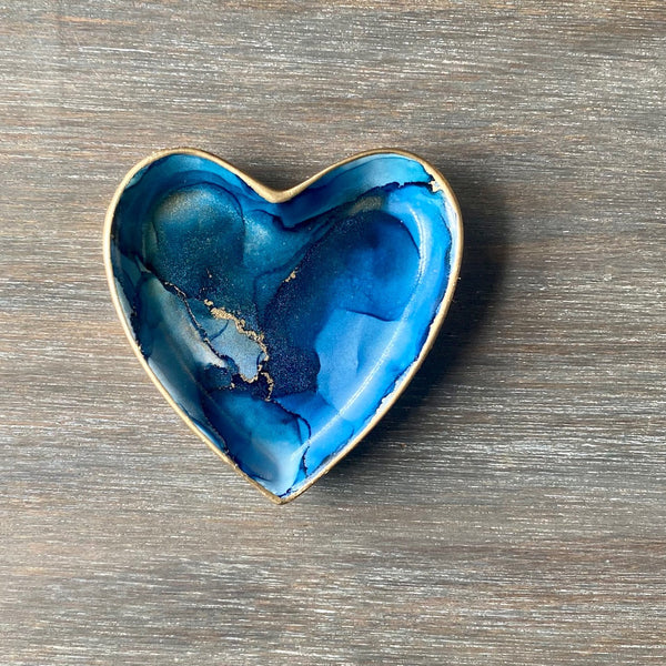 Custom Heart Ring Dish - Inked in Style