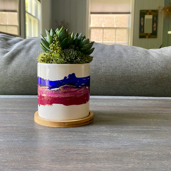 Custom 3" Succulent Planter - Inked in Style